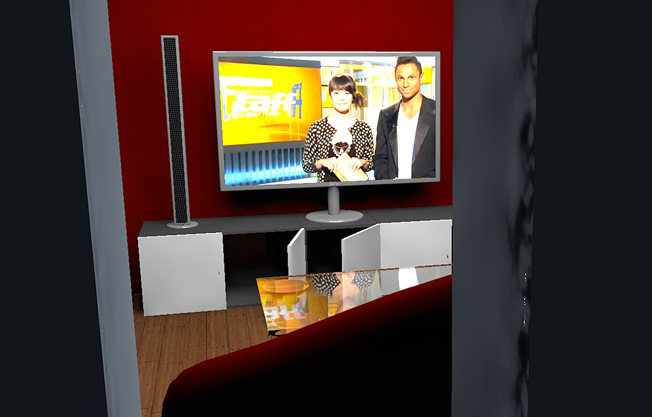 Konzeptioneller Raum in 3D