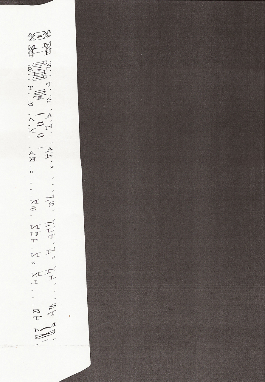 Buch Scan Typografisch