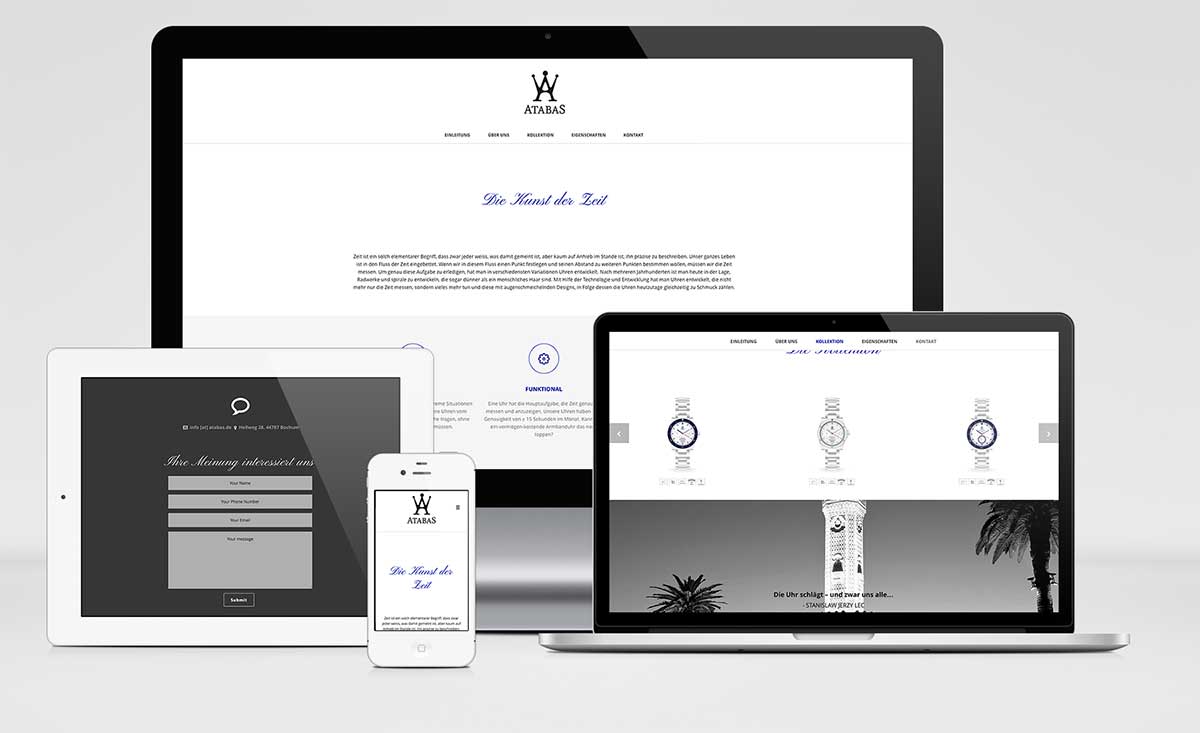 Atabas Design Webdesign Vorschau