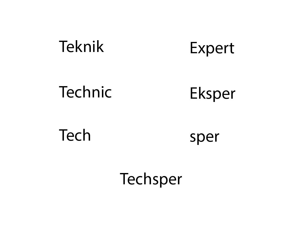 Techsper Name Kombination