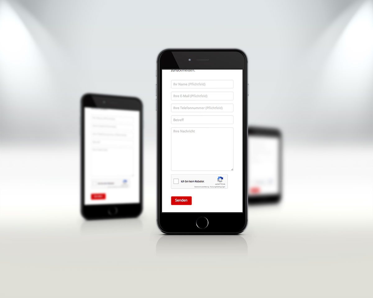 Webseite Vorschau Mobil